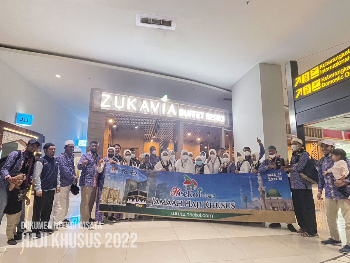 Keberangkatan Haji Plus 2022 - Neekoi Wisata